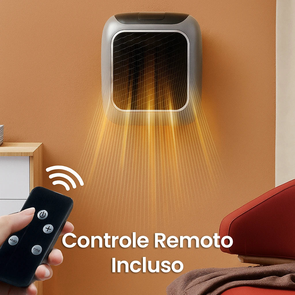 Aquecedor Portátil HeatBox com Controle Remoto Bivolt - Neohousi