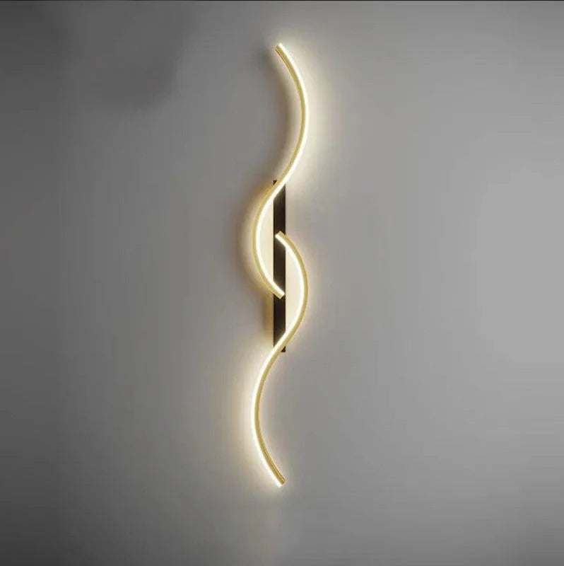 Arandela de Parede Interna Waves Elegance - Neohousi