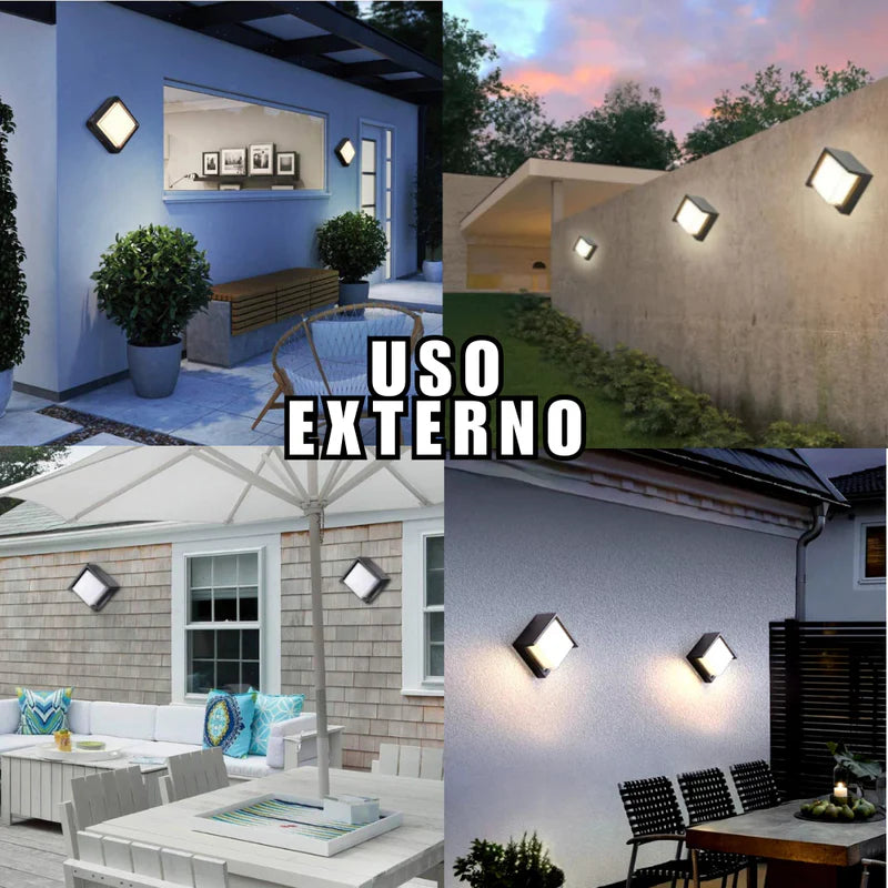 Arandela de Parede Quadrada Minimalista - Neohousi