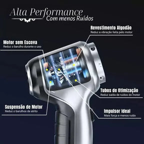 Aspirador de Pó Portátil 4 em 1 Sem Fio Recarregável Ultrapower