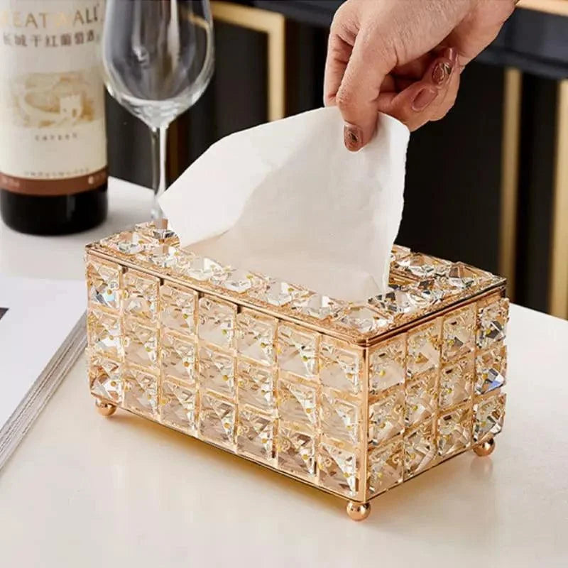 Caixa Porta-Lenço de Papel para Decoração e Organização - Neohousi