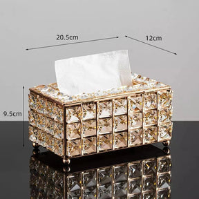 Caixa Porta-Lenço de Papel para Decoração e Organização - Neohousi