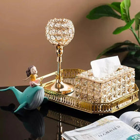 Caixa Porta-Lenço de Papel para Decoração e Organização - Neohousi