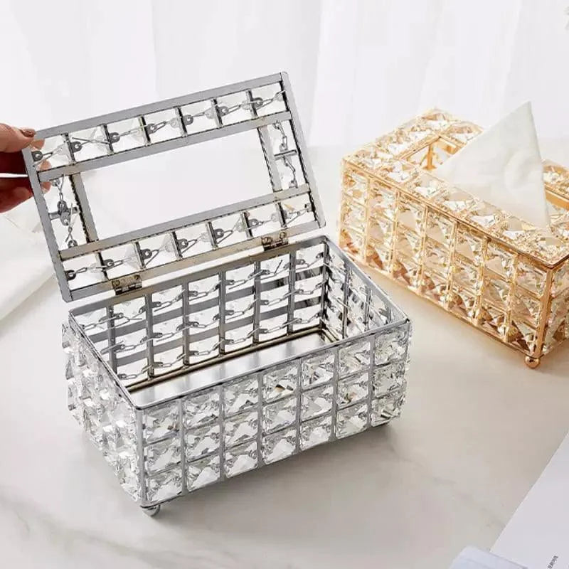 Caixa Porta-Lenço de Papel para Decoração e Organização - Neohousi