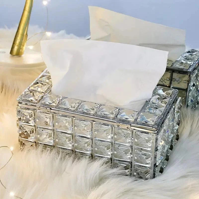 Caixa Porta-Lenço de Papel para Decoração e Organização - Neohousi