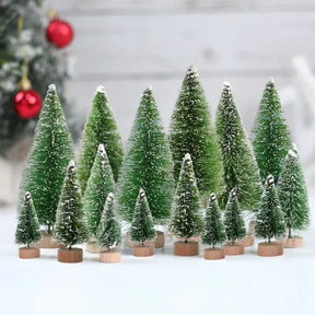 Conjunto Mini Árvores de Natal - Neohousi