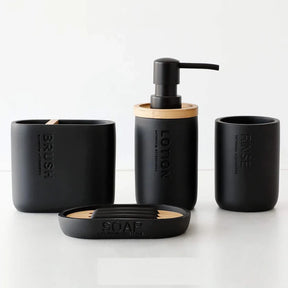 Conjunto de Acessórios para Banheiro Perfect Bathroom - 4 Peças - Neohousi