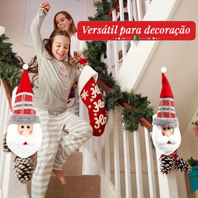 Decoração Natalina Fivela de Cortina - Neohousi