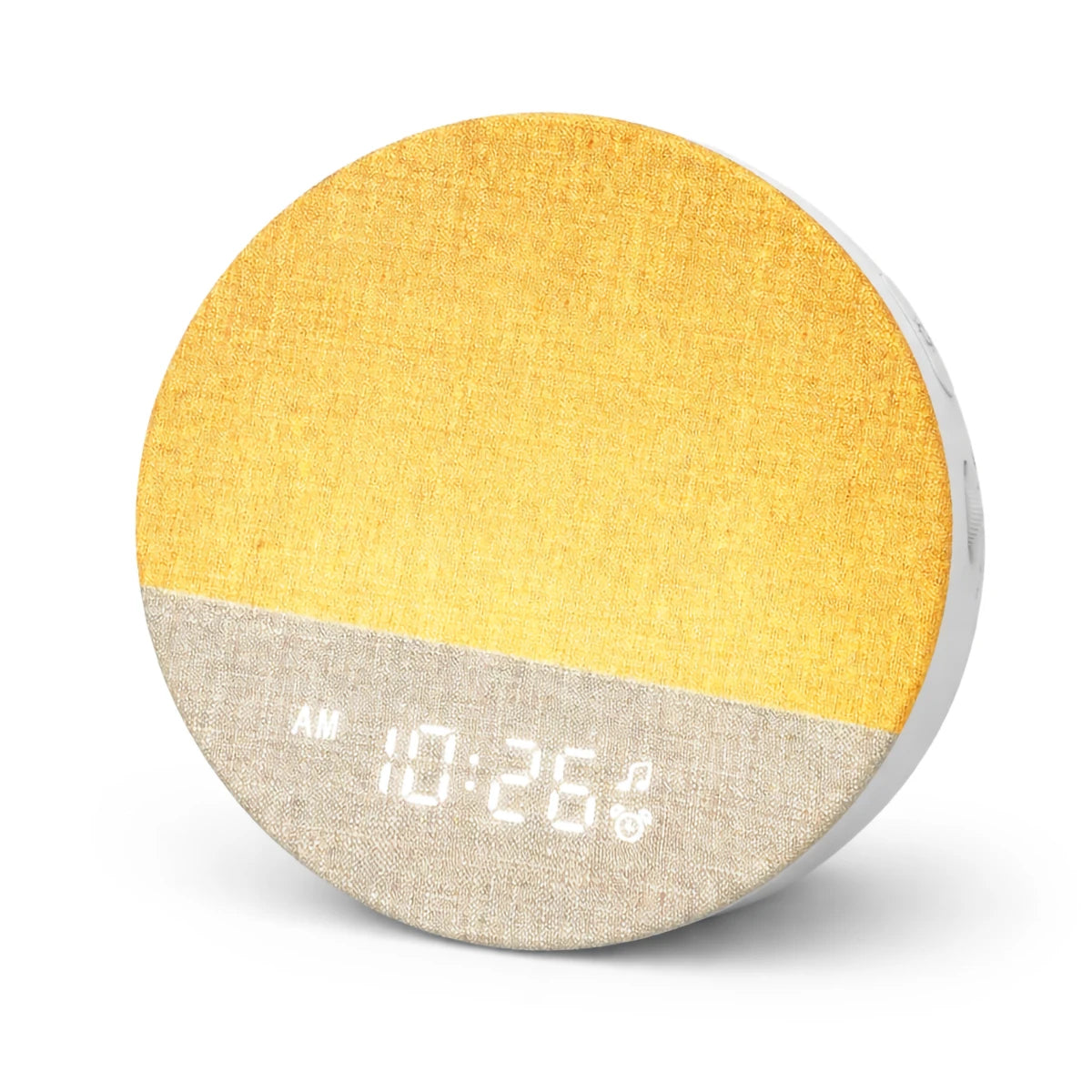 Despertador Sunrise Pro™ com Luz de Amanhecer, 30 Sons Relaxantes, Bluetooth e Luminária Noturna LED