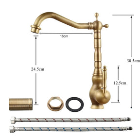 Torneira para Banheiro Monocomando Modelo Vintage - Neohousi
