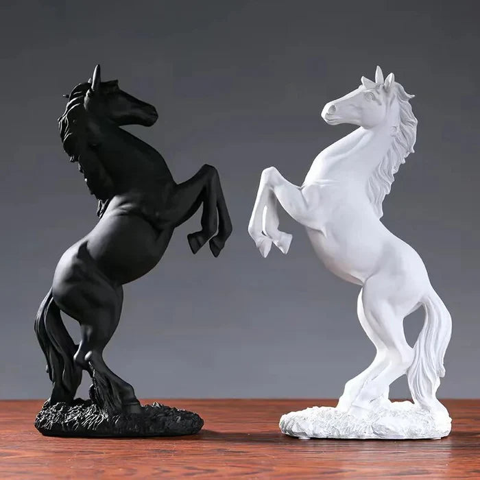 Escultura Decorativa Cavalo Majestoso - Neohousi