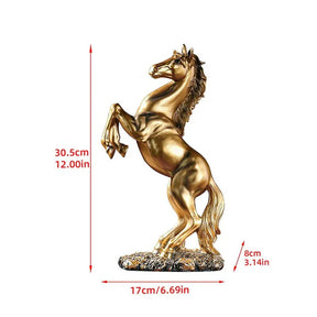 Escultura Decorativa Cavalo Majestoso - Neohousi