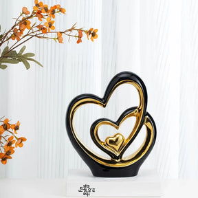 Escultura Decorativa de Coração - Neohousi