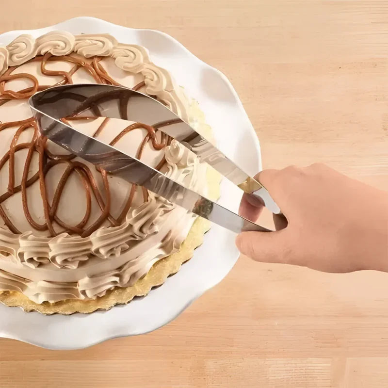 Fatiador de Bolo Aço Inox 304 Design Europeu para Festas e Confeitaria - Neohousi
