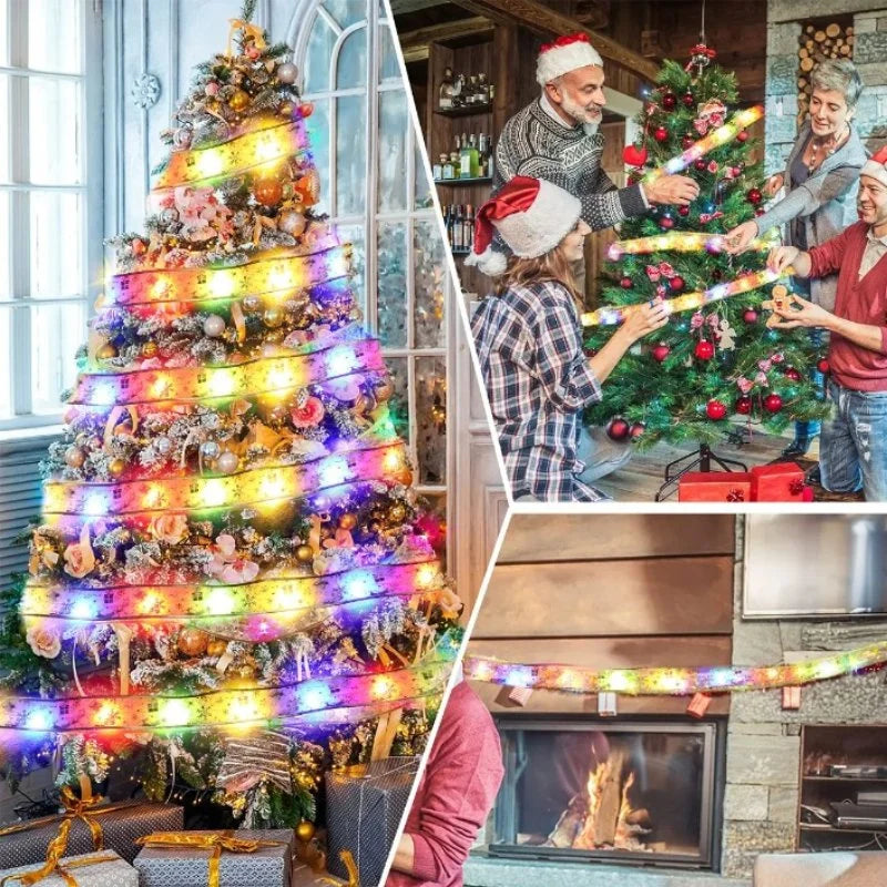 Fita Led Decorativa para Árvore de Natal com Iluminação - Neohousi