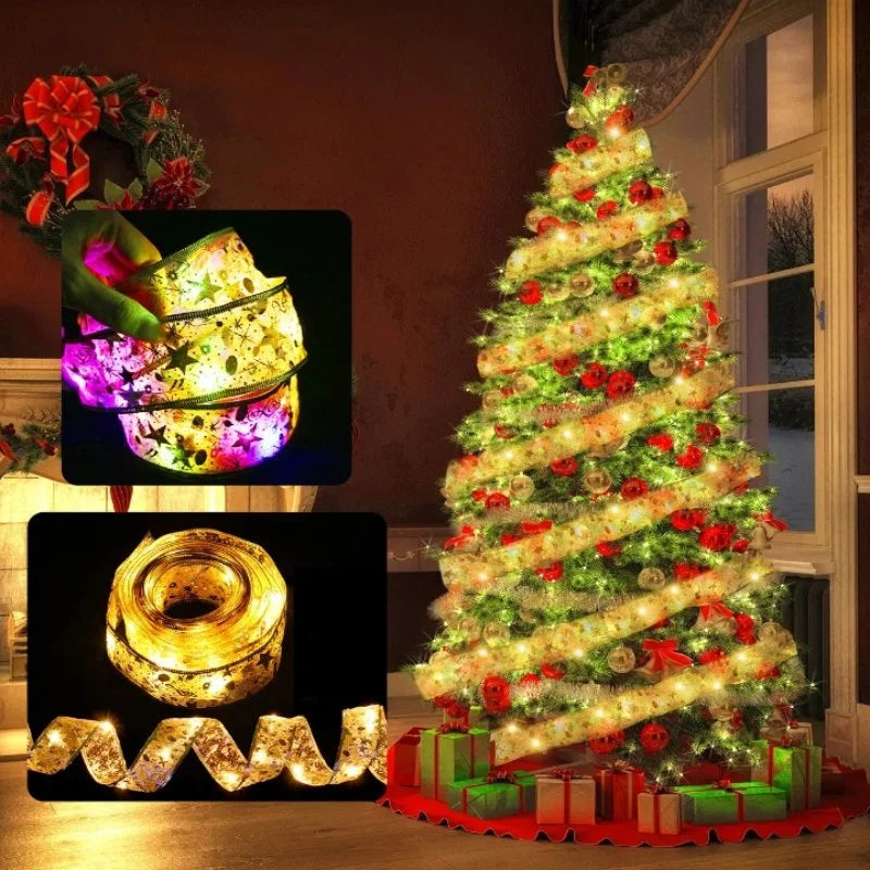 Fita Led Decorativa para Árvore de Natal com Iluminação - Neohousi
