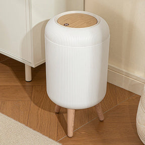 Lixeira Decorativa Automática Madeira com Sensor 10L