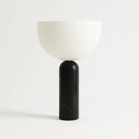 Luminária de Mesa Abajur Moderna Minimalista Mármore Vidro Velora