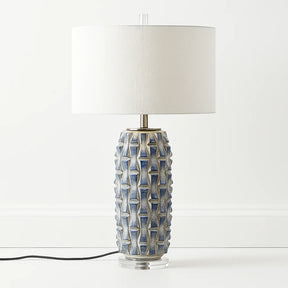 Luminária de Mesa Moderna Minimalista Clássica Cúpula Cerâmica Ocean