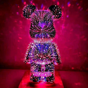 Luminária de Mesa Ursinho em Festa - Neohousi