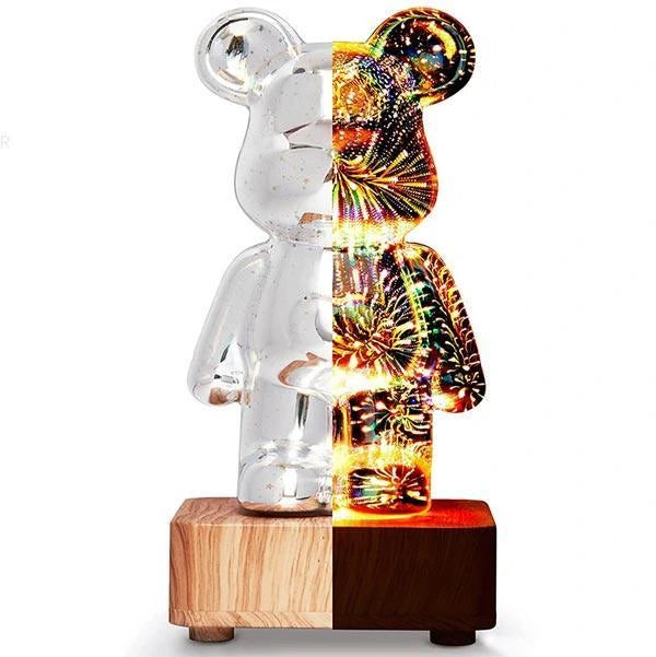 Luminária de Mesa Ursinho em Festa - Neohousi