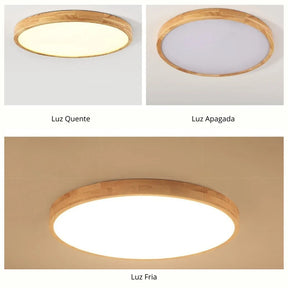 Luminária de Teto Plafon Oak - Neohousi