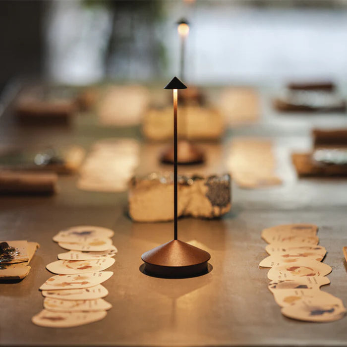 Luminária De Mesa Dilla Portátil Recarregável - Neohousi