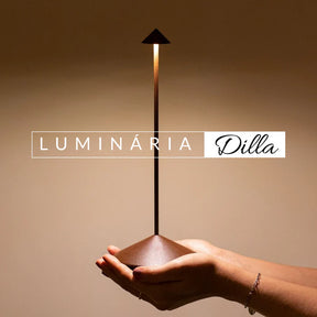 Luminária De Mesa Dilla Portátil Recarregável - Neohousi