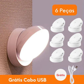 Luminária de Parede com Sensor de Presença - Neohousi