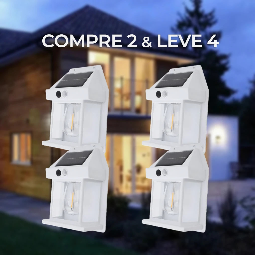 Luminária de Led Solar Inteligente À Prova d'água Neolight - Neohousi