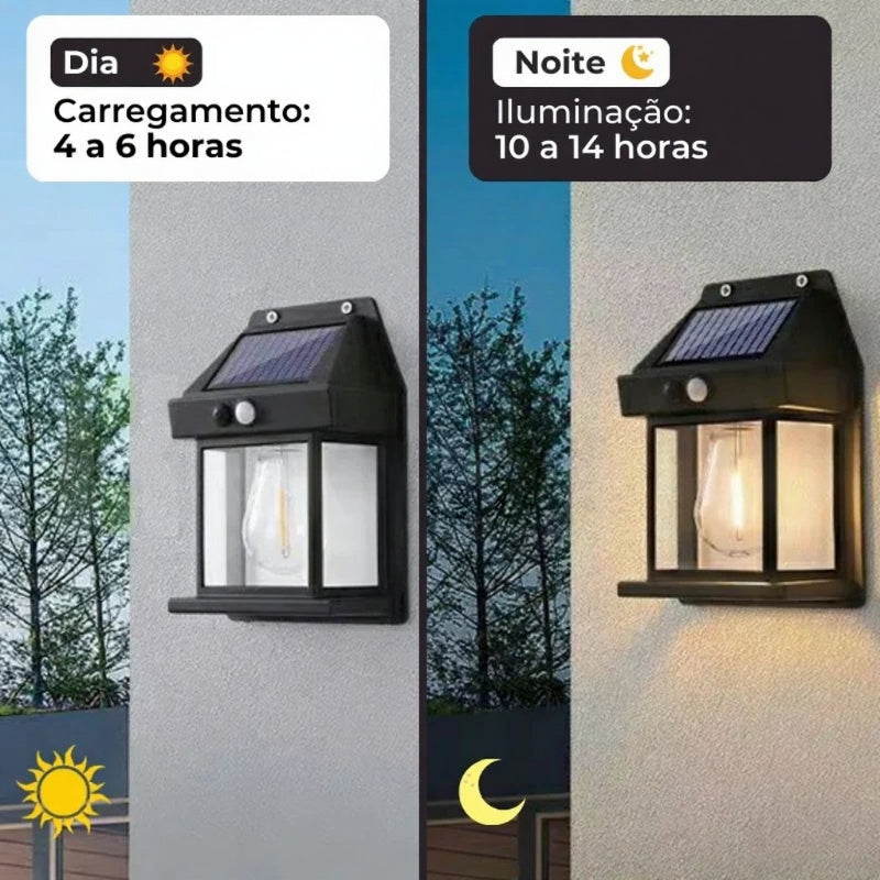 Luminária de Led Solar Inteligente À Prova d'água Neolight - Neohousi