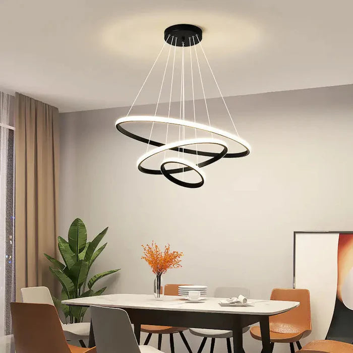 Lustre Pendente Nexus em LED com Controle Remoto - Neohousi