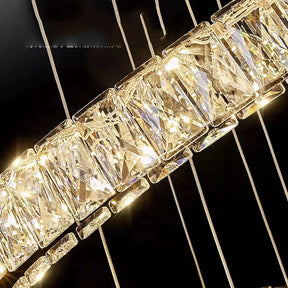 Lustre Pendente Espiral de Cristal Dubai - Neohousi