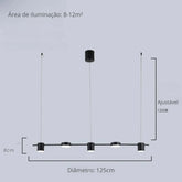 Lustre Pendente Moderno Manhattan - Neohousi