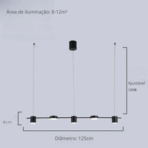 Lustre Pendente Moderno Manhattan - Neohousi