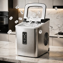 Máquina de Gelo Portátil Turbo Ice para Casa, Bar e Área Gourmet