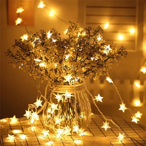 Pisca Pisca Estrela Led 20 Luzes 4 Metros para Decoração de Natal - Neohousi