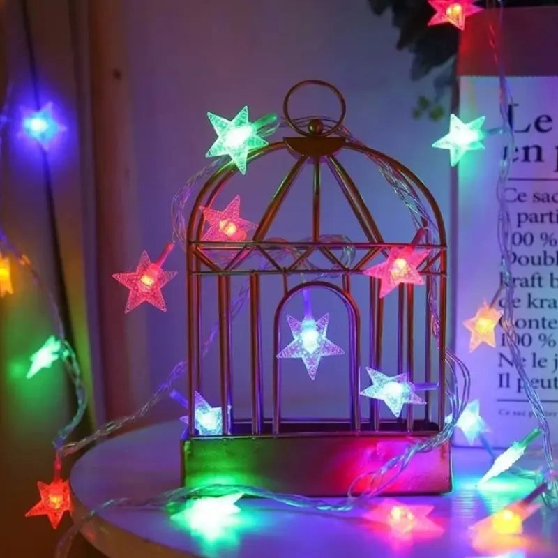 Pisca Pisca Estrela Led 20 Luzes 4 Metros para Decoração de Natal - Neohousi