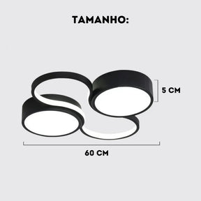 Plafon Led Eclipse Duo - Neohousi