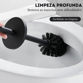 Porta Escova de Banheiro em Inox - Neohousi