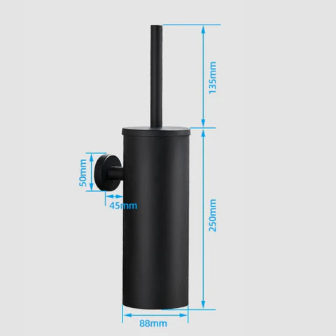 Porta Escova de Banheiro em Inox - Neohousi