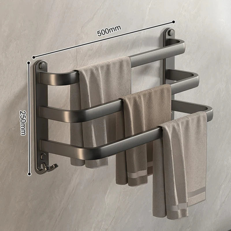 Porta Toalha Inox Duplo e Triplo - Neohousi