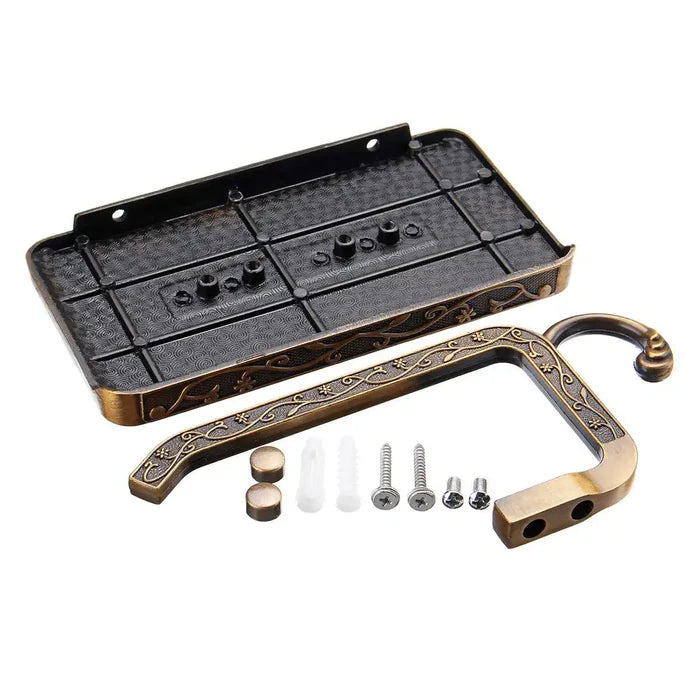 Suporte de Papel Higiênico Golden Palace - Neohousi