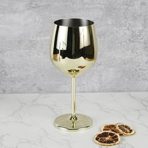 Taça de Vinho Colorida Inox Inquebrável - Neohousi