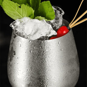 Taça de Vinho Colorida Inox Inquebrável - Neohousi