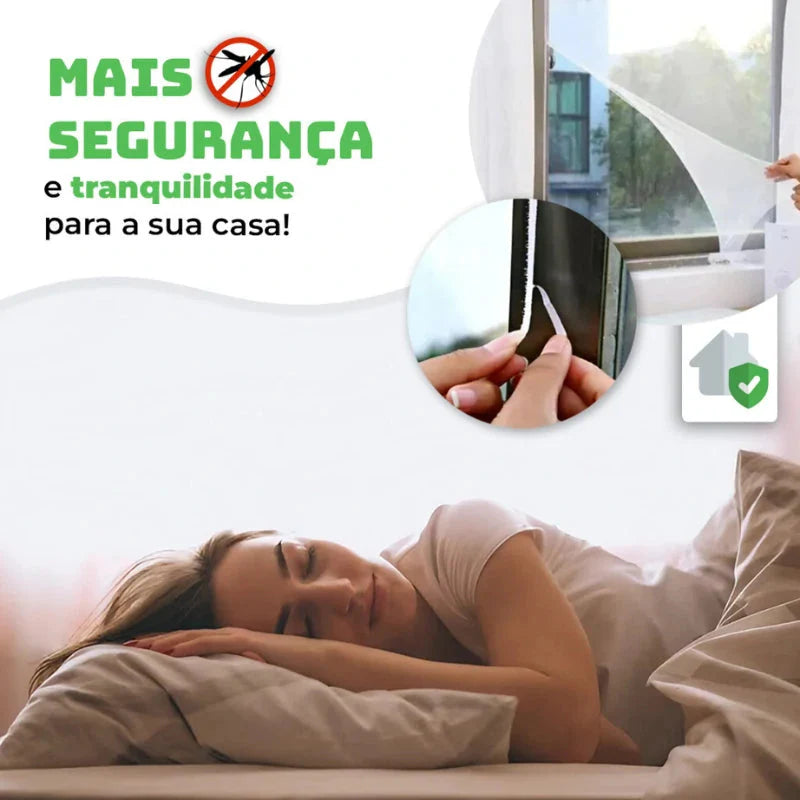 Tela Mosquiteira para Janelas MaxSafe