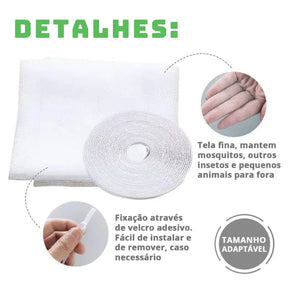 Tela Mosquiteira para Janelas MaxSafe