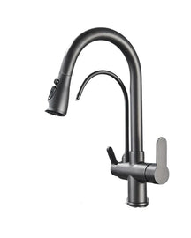 Torneira Gourmet Cozinha Milano Monocomando com Filtro de Água e Jato Extensível - Neohousi