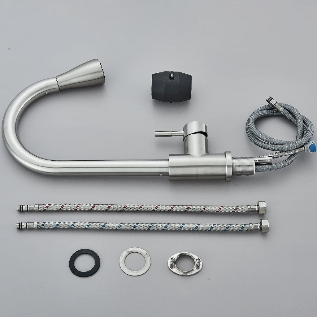 Torneira Gourmet Cozinha Nereus com Controle de Temperatura e Extensor - Neohousi