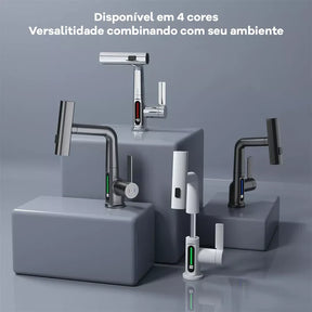 Torneira Gourmet Digital HydroTech com Sensor de Temperatura - Neohousi